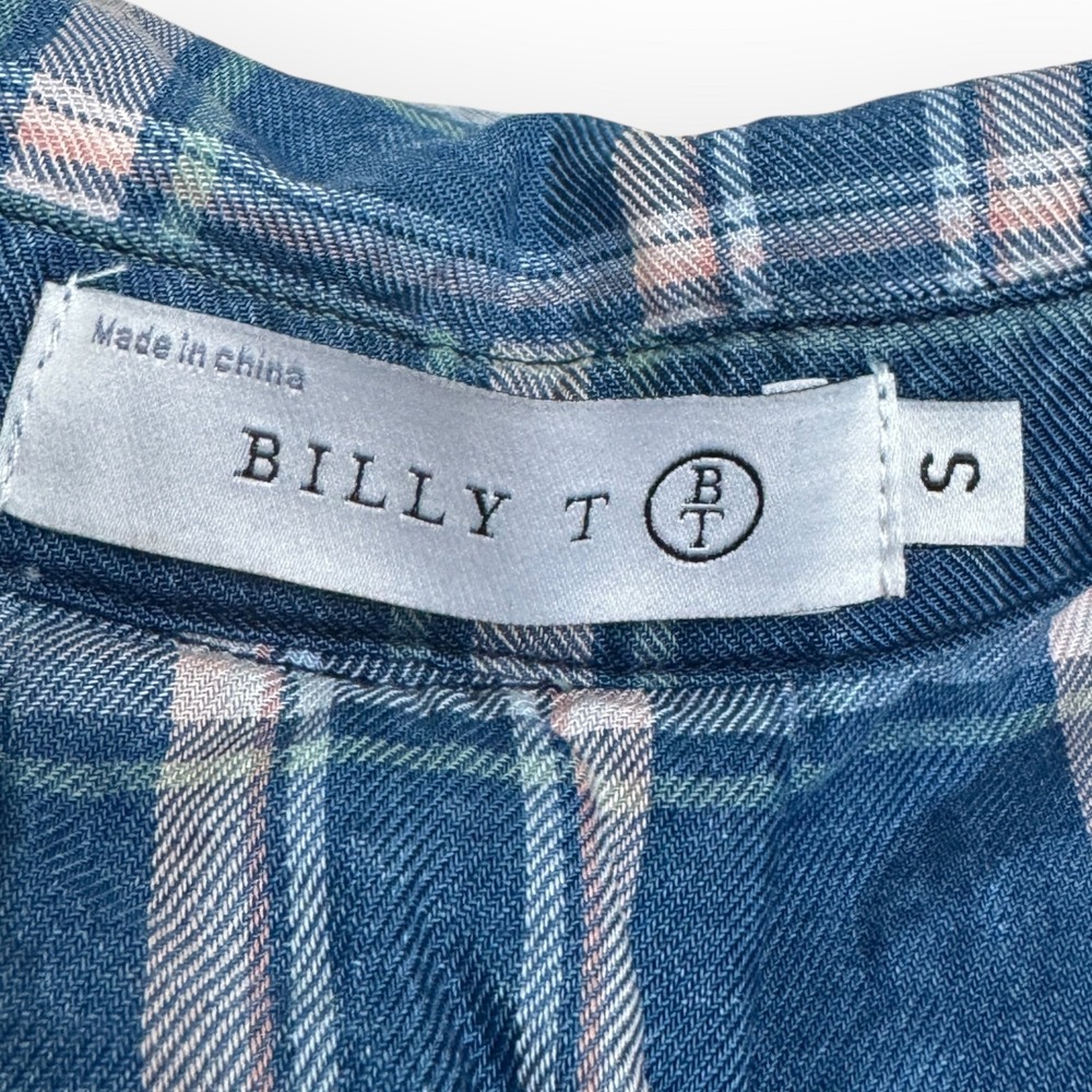 Casual Blue Plaid Button Down Shirt - Picture 6 of 11